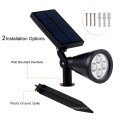 Waterproof 4 LED 200 Lumens Solar Wall Lights in-Ground Lights Solar Outdoor Lighting Solar Light